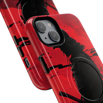 Crimson Samurai iPhone 14 Plus Case - Tough+