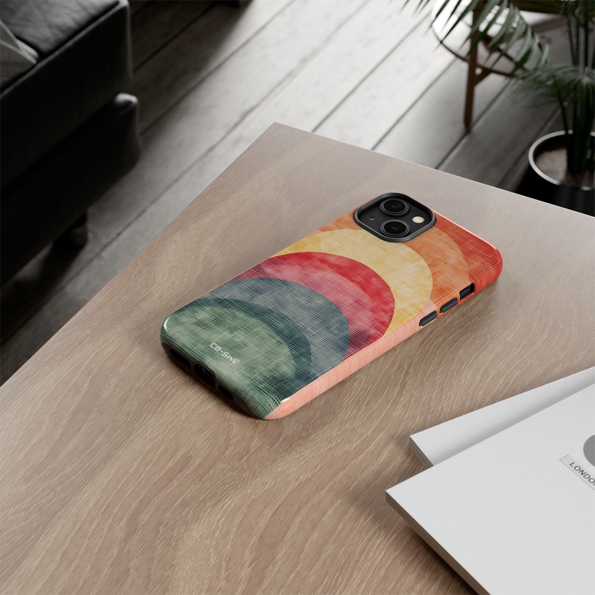 Warm Arches Embrace - iPhone Case