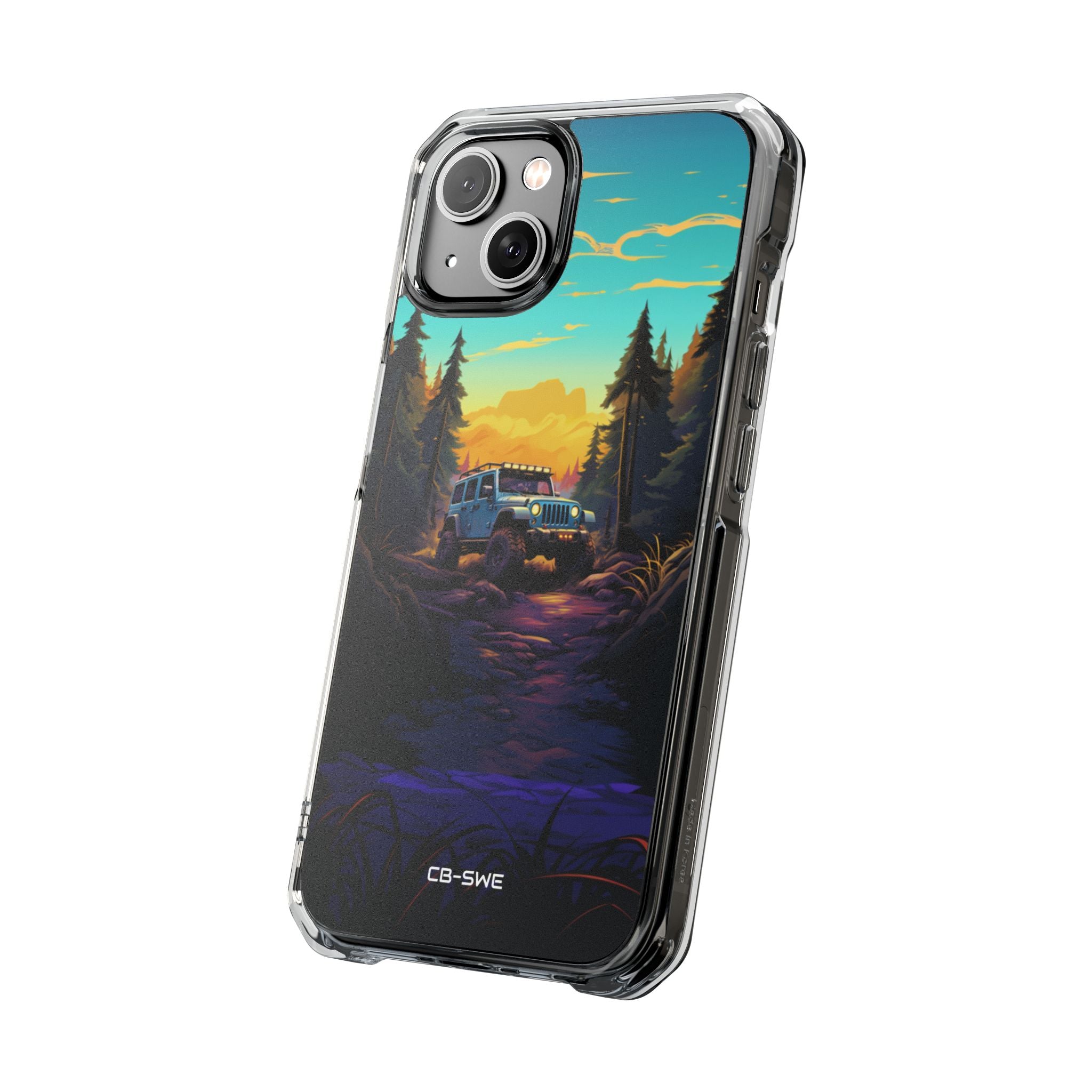 Sunset Adventure Trail iPhone Case - Impact