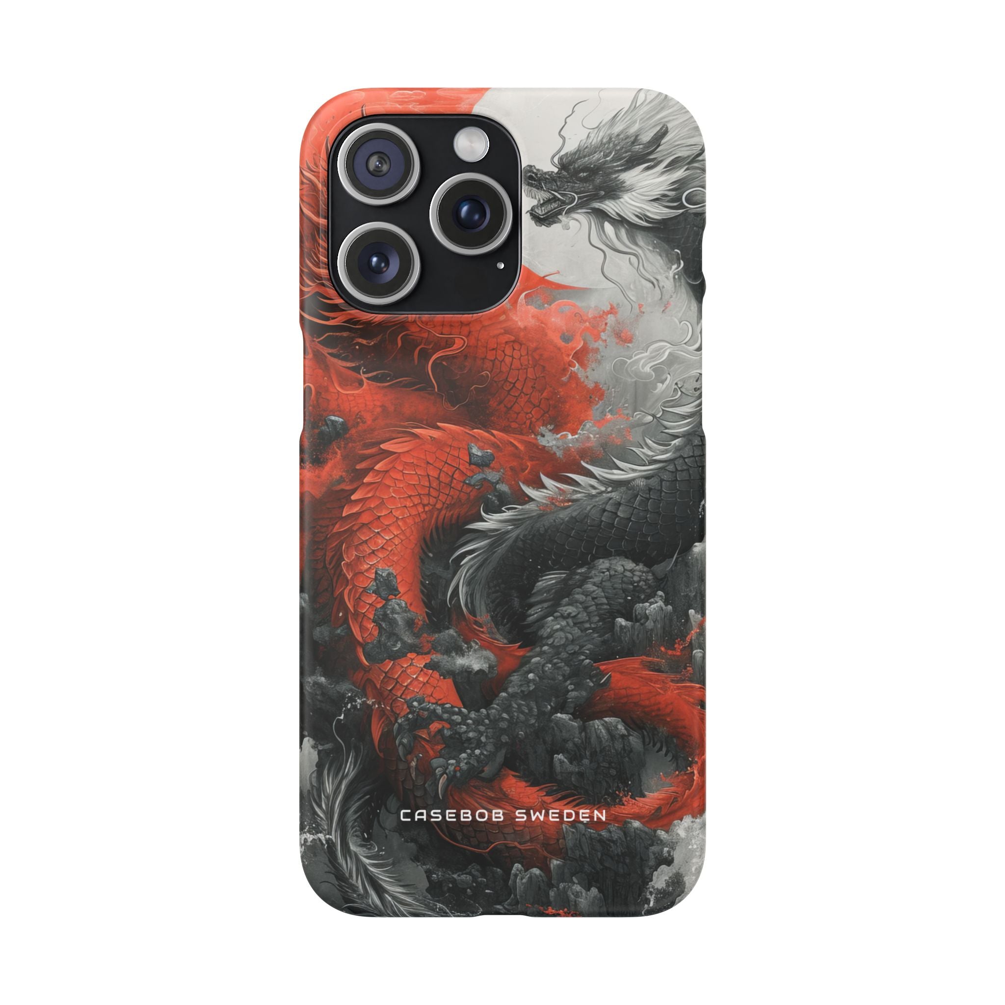 Zen Dragon Harmony iPhone 15 - Slim Phone Case