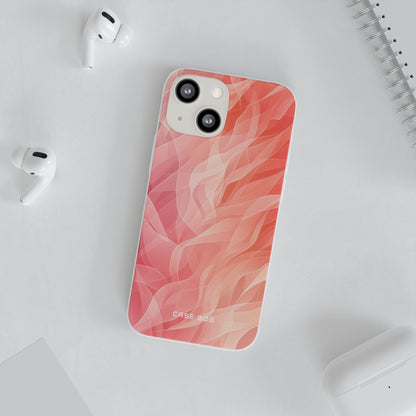 Peach Wave Drift iPhone 13 mini Case - Soft
