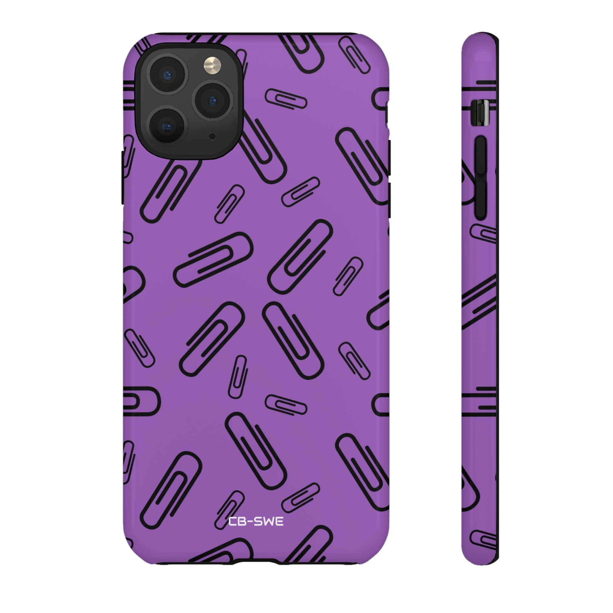 Paperclips Dance Playfully - iPhone Case