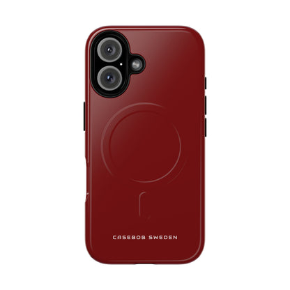 Maroon iPhone 16  Tough+ Phone Case