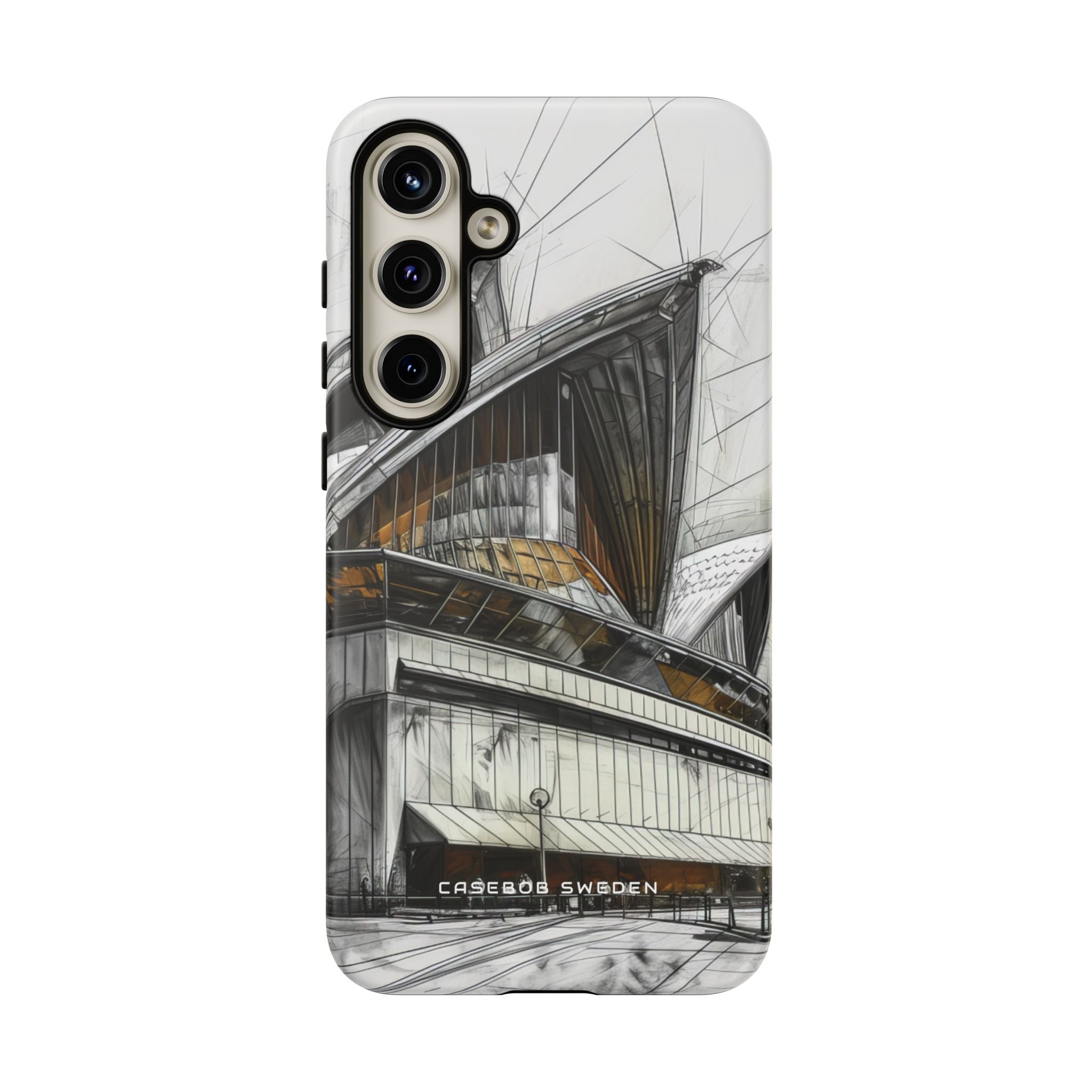 Architectural Curves in Line Formation Samsung S24 - Tough Phone Case