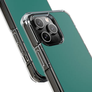 Celadon Green | Phone Case for iPhone (Clear Impact Case - Magnetic)