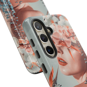 Contemporary Flowers - Protective Phone Case