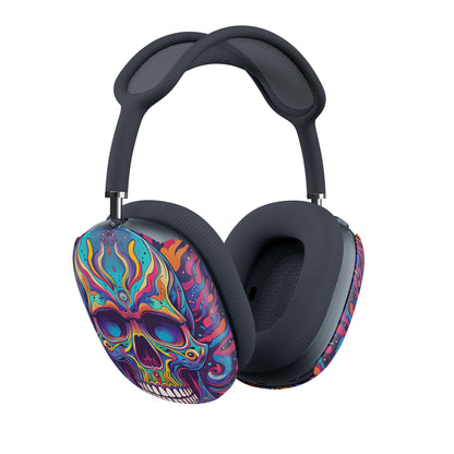 Psychedelic Skull - AirPod Max -kotelo