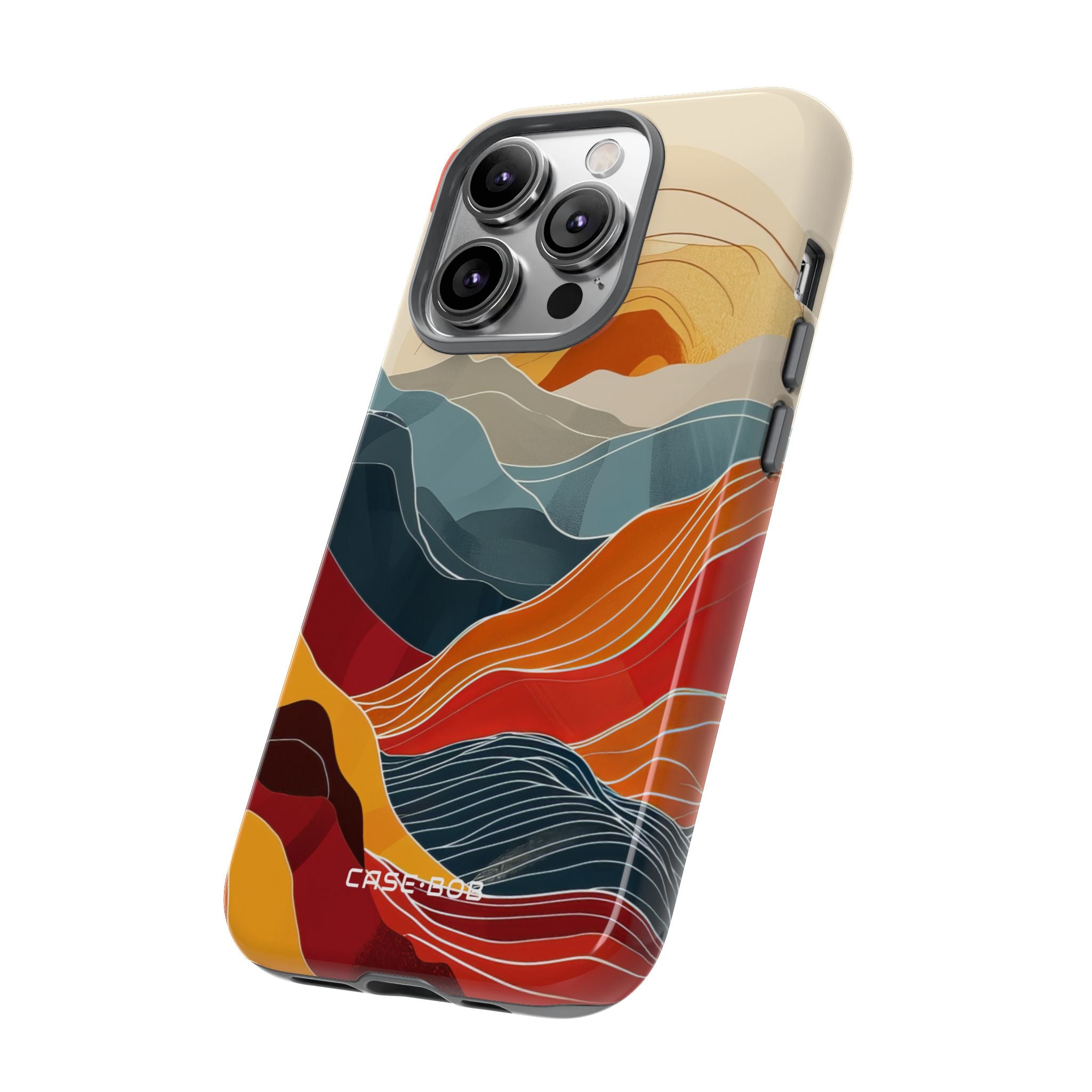 Sunlit Ridges iPhone 14 Pro Case - Tough