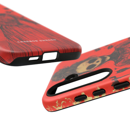 Haunting Scarlet Descent Samsung S24 - Tough Phone Case