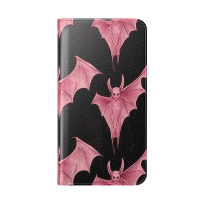 Pink Batwave - Samsung S23+ Case - Wallet