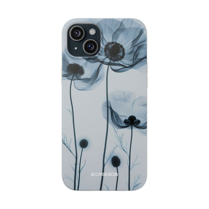 Tranquil Poppy Bloom | Flexible Phone Case for iPhone