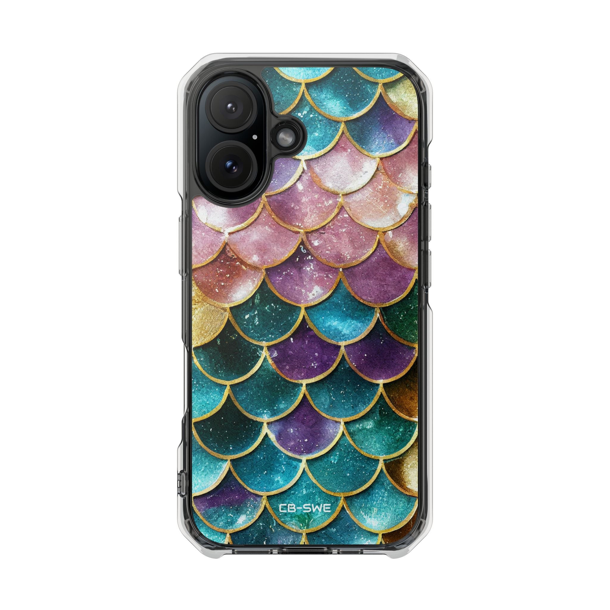 Mermaid Scale Radiance iPhone Case - Impact