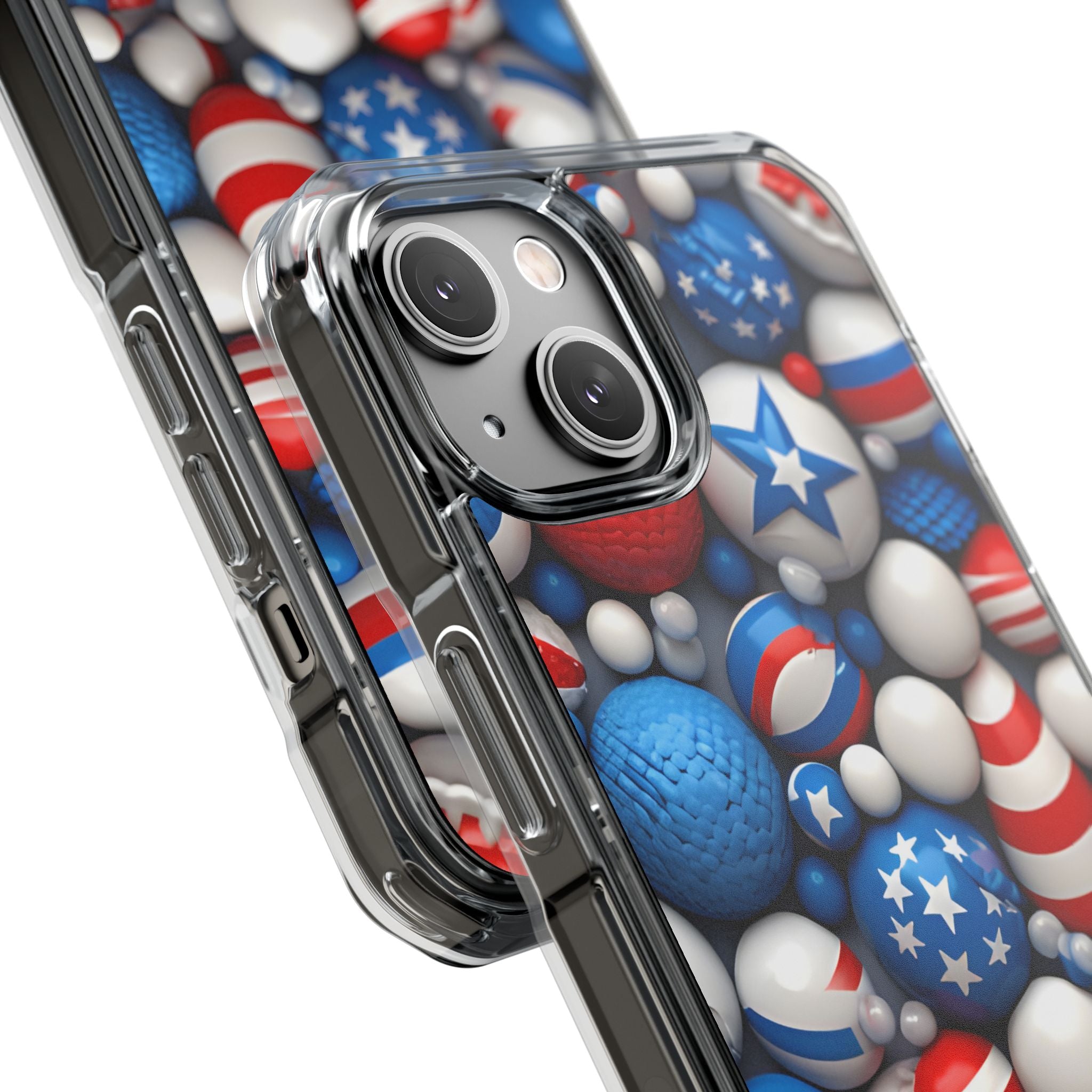 Festive Spheres Cluster iPhone Case - Impact