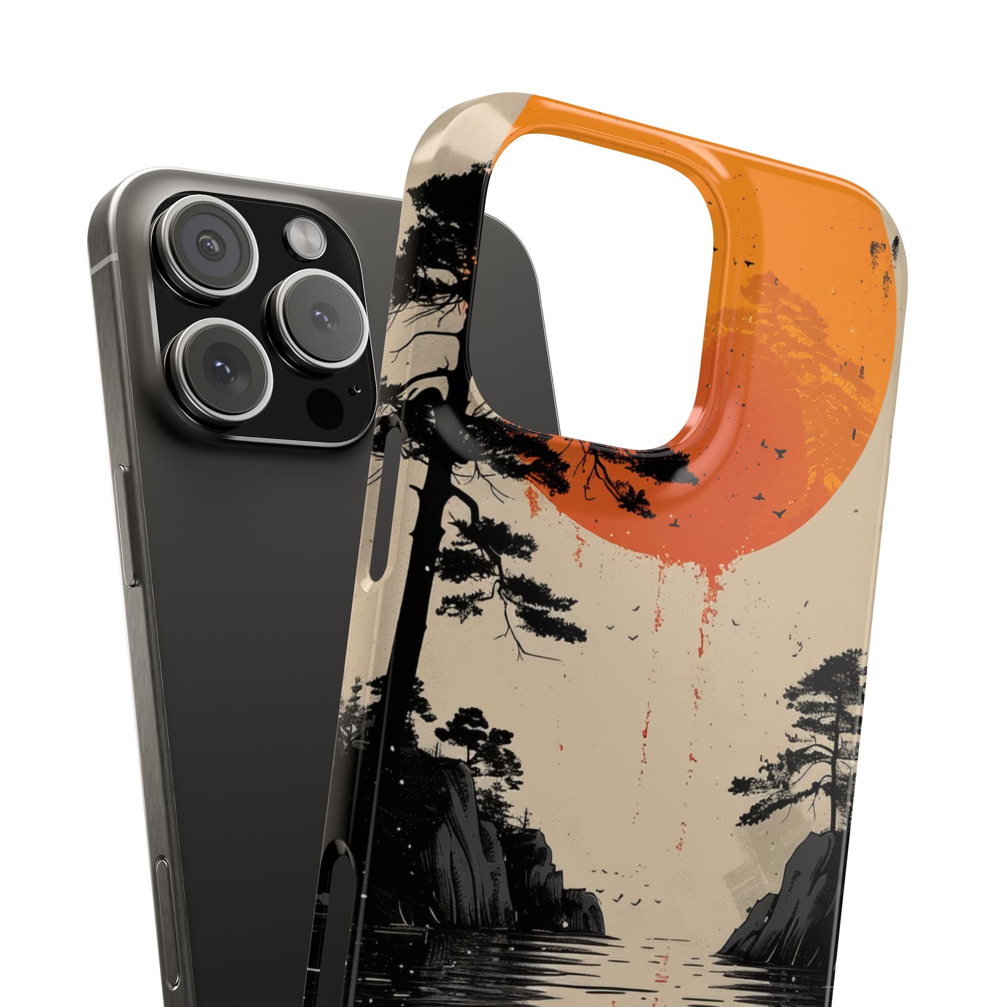 Zen Serenity Sunscape iPhone 16 - Slim Phone Case