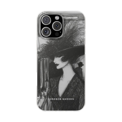 Timeless Elegance in Monochrome iPhone 16 - Flexi Phone Case