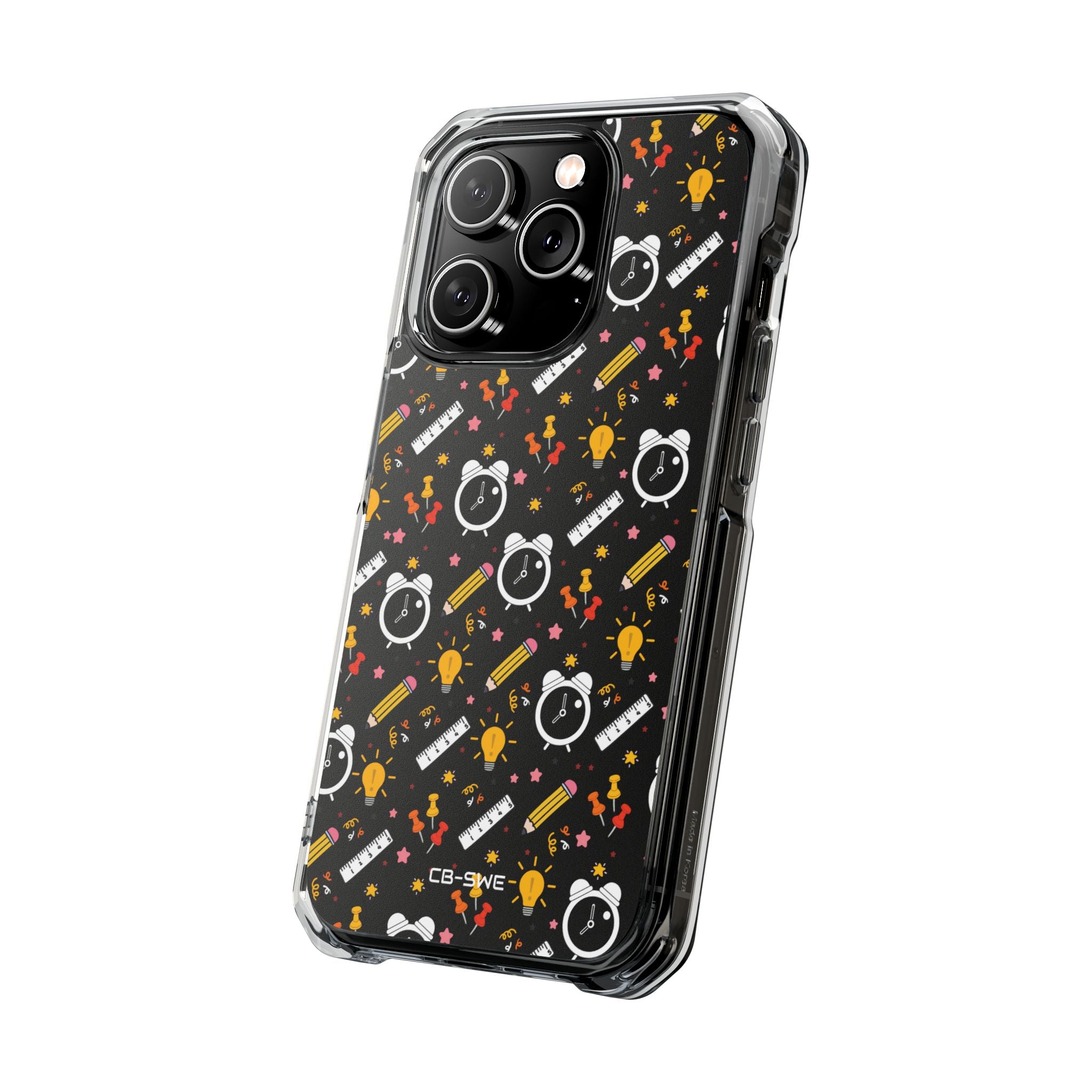 Bright Pencils Twirl iPhone Case - Impact