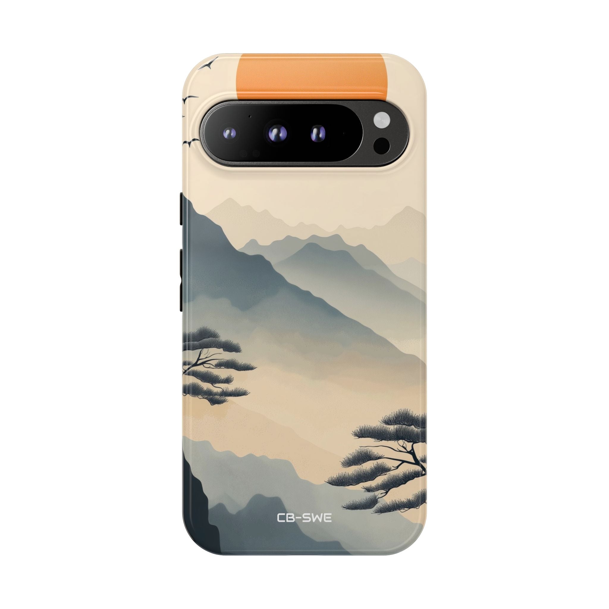 Mountains Embrace Sun - Google Pixel Case