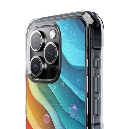 Waves Dance Playfully iPhone Case - Impact