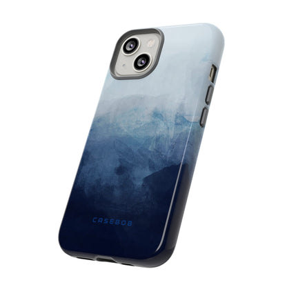 Abstract Blue Gradient - Protective Phone Case