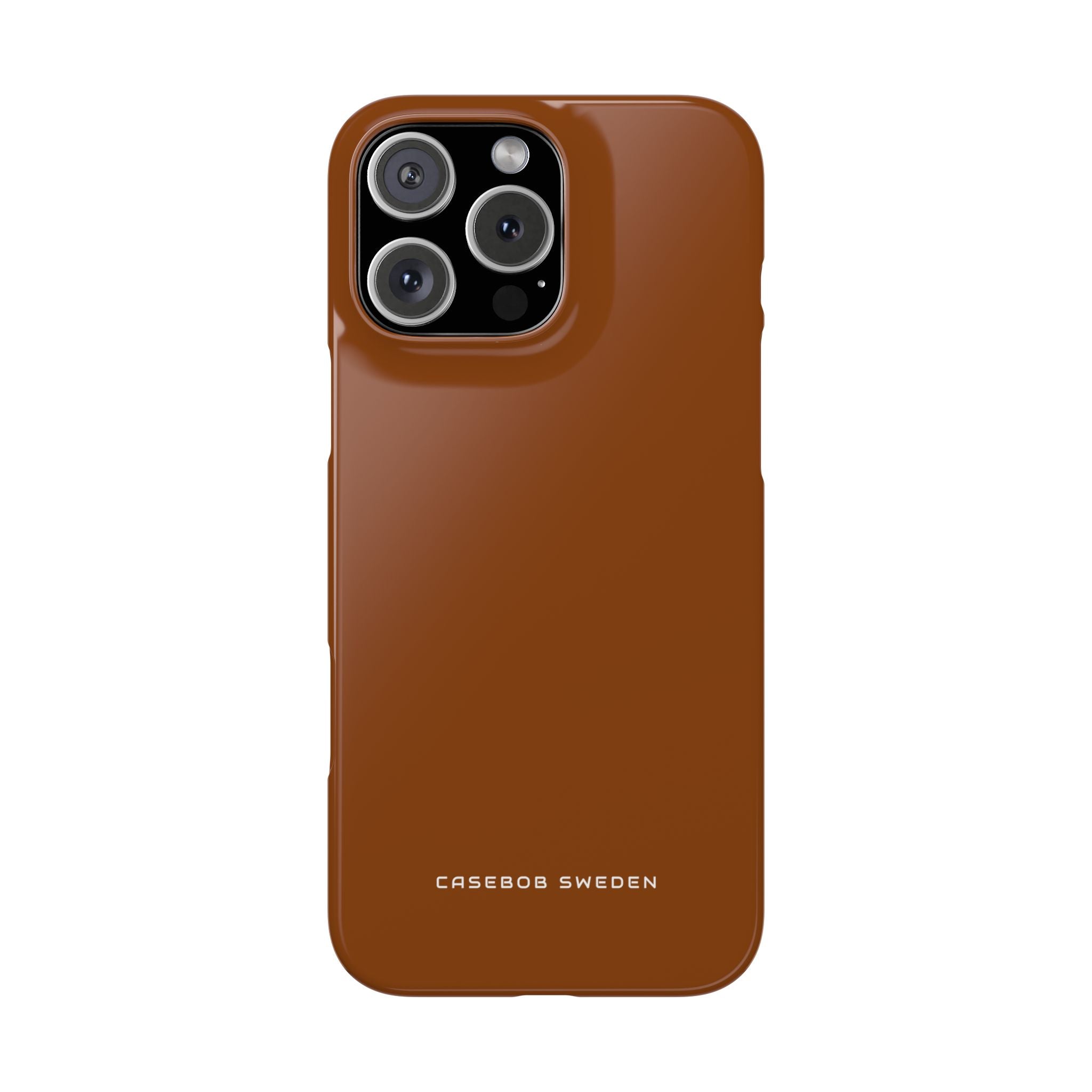 Saddle Brown iPhone 16 - Slim Phone Case