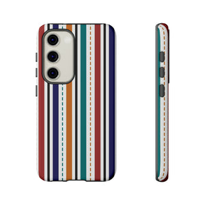 Modern Stripe Line - Protective Phone Case