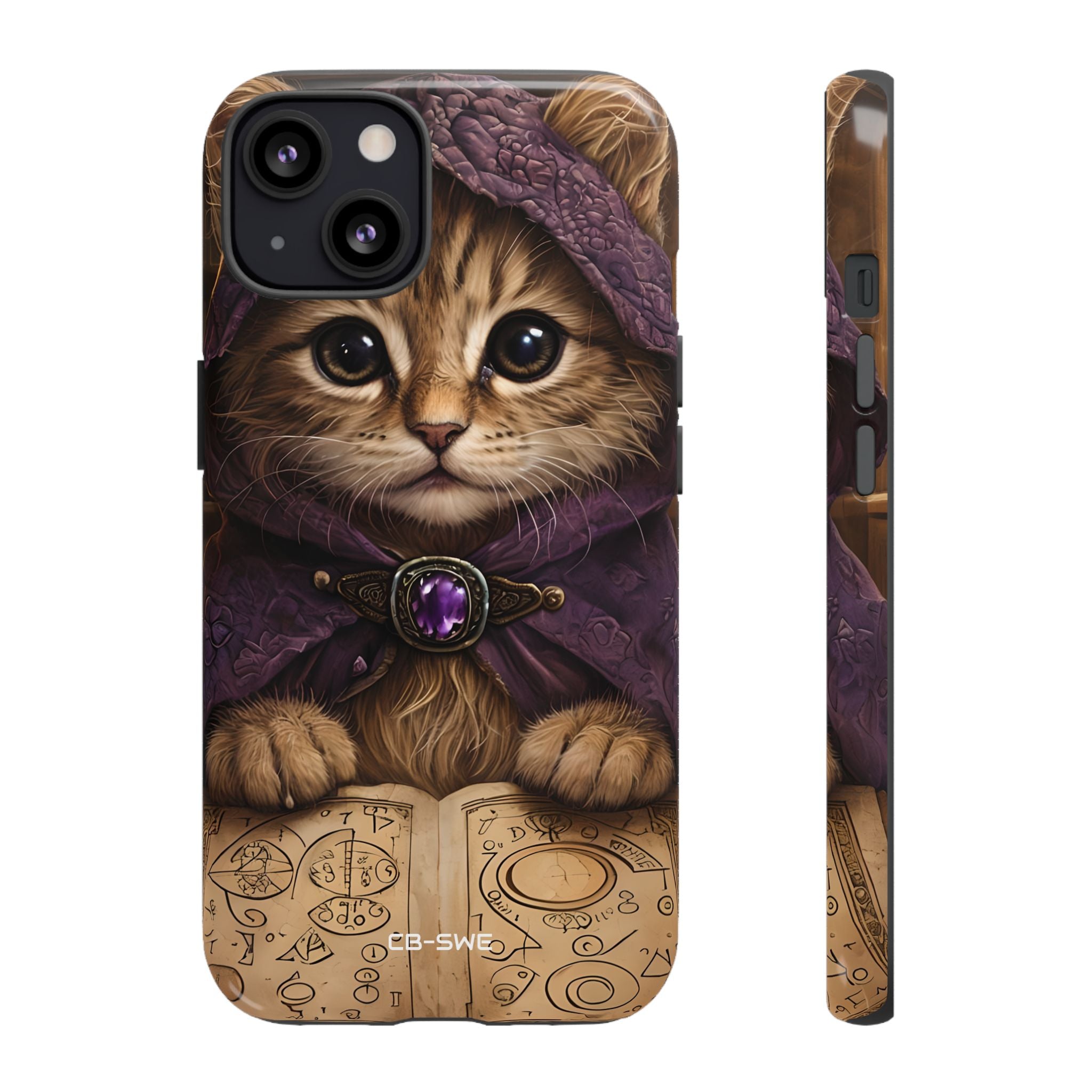 Mystical Wizard Cat - iPhone Case