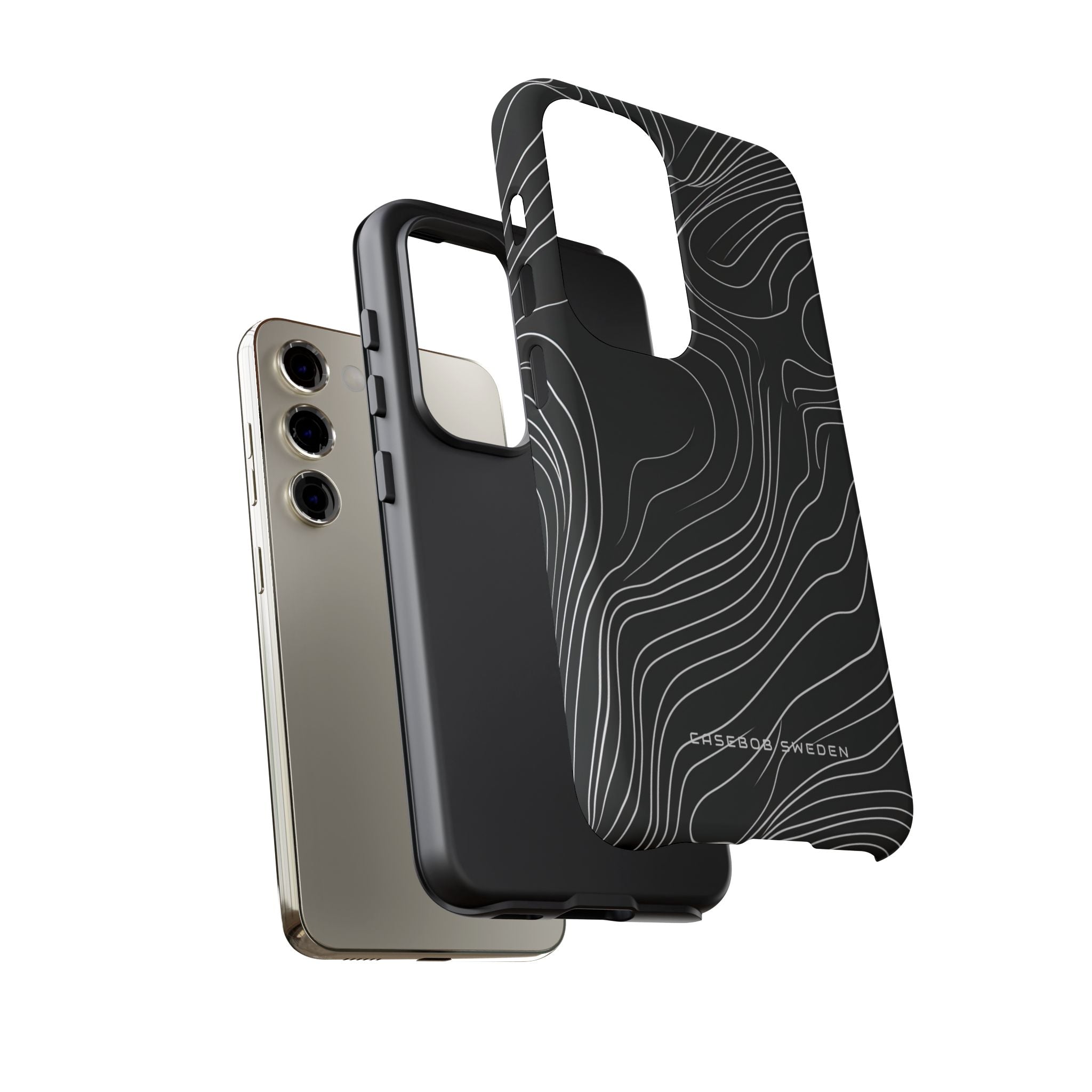 Contour Waveform Flow Samsung S23 - Tough Phone Case