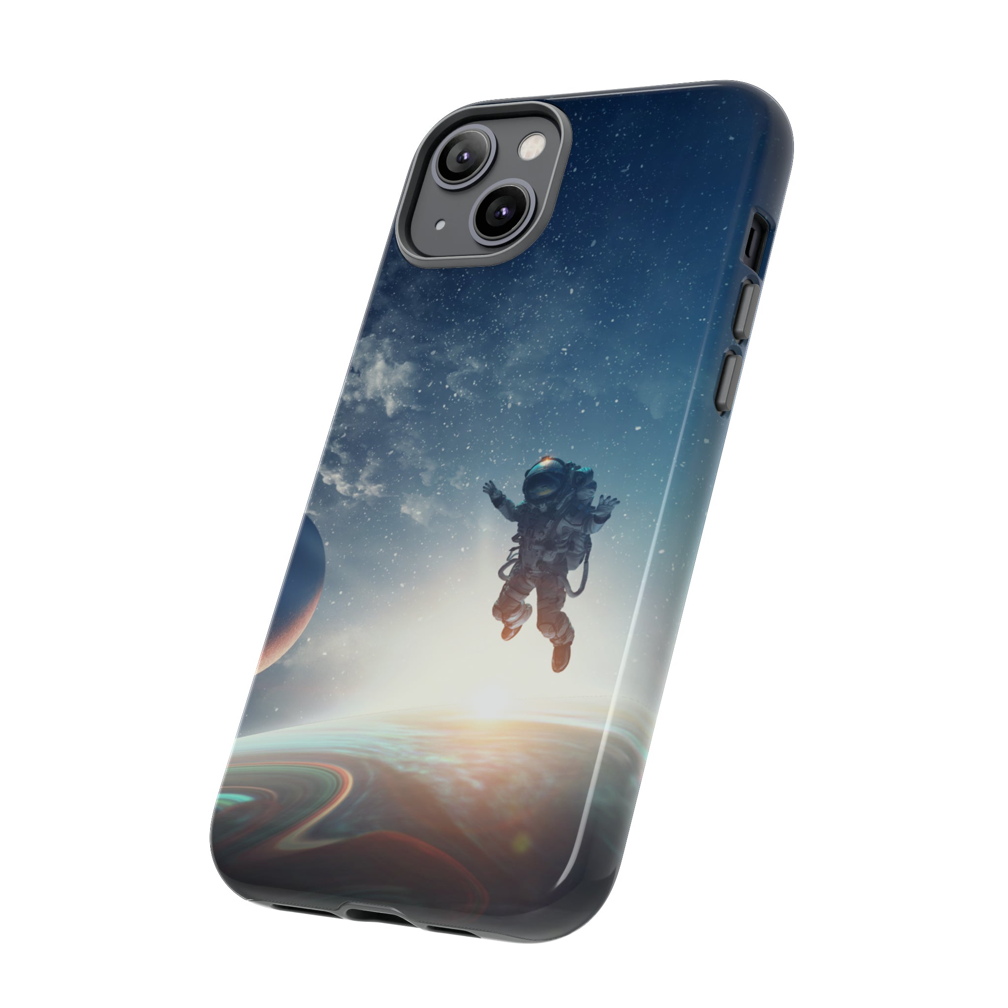 Astronaut Freefloat in Space - Protective Phone Case