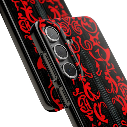 Gothic Crimson Symmetry Samsung S24 - Slim Phone Case