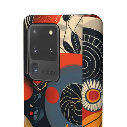 Retro Vibrance | Slim Phone Case for Samsung