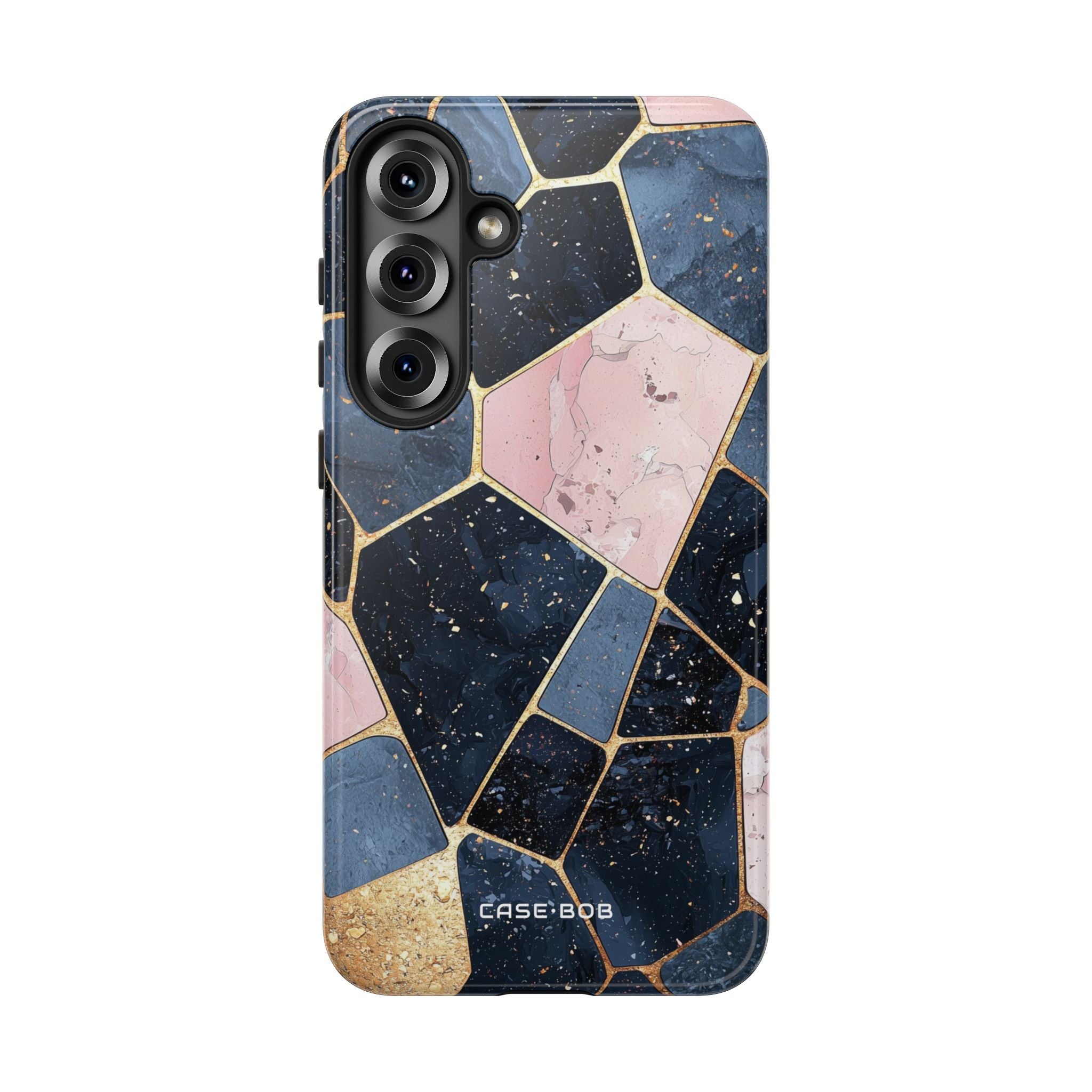Golden Mosaic Samsung S25 Plus Case - Tough