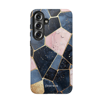 Golden Mosaic Samsung S25 Plus Case - Tough