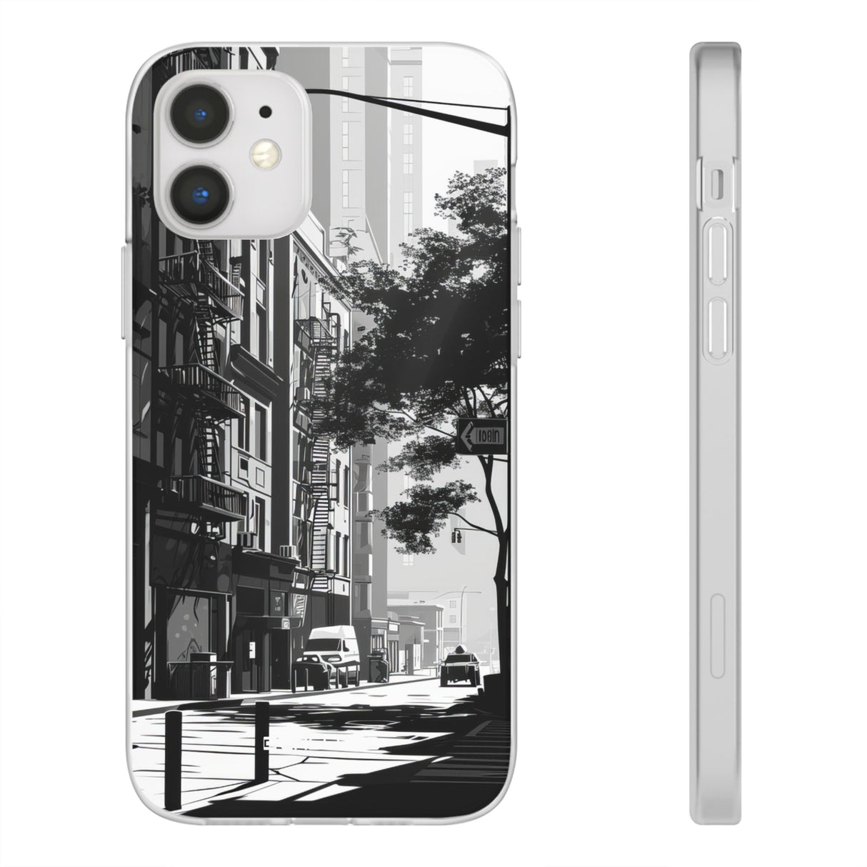 Urban Serenity | Flexible Phone Case for iPhone