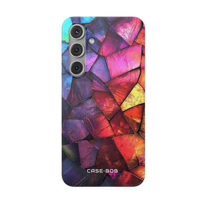 Cracked Prism Samsung S24 Plus Case - Soft