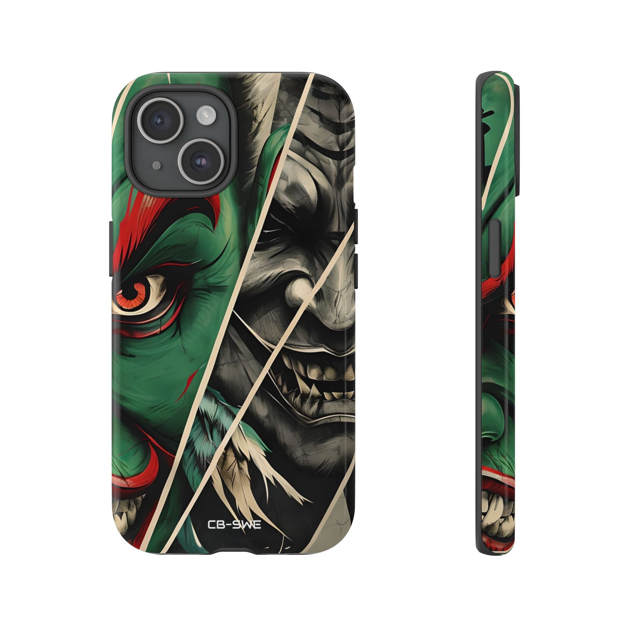 Demonic Panels Clash - iPhone Case
