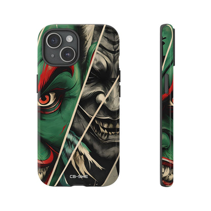 Demonic Panels Clash - iPhone Case