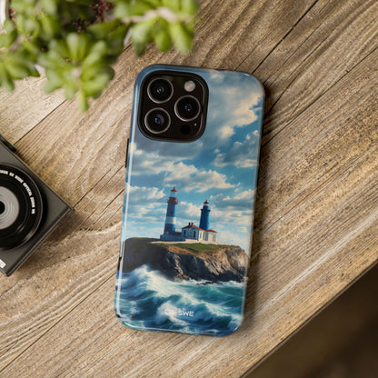 Lighthouse Guards Waves - iPhone Case