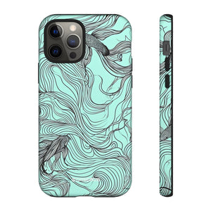 Aqua Serenity | Protective Phone Case for iPhone