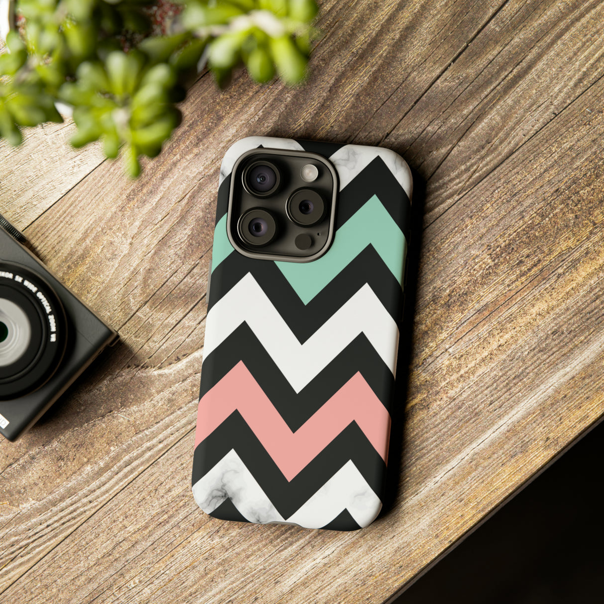 Chevron Shapes - Protective Phone Case