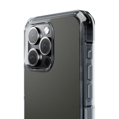 Black Olive - Clear Impact Case for iPhone