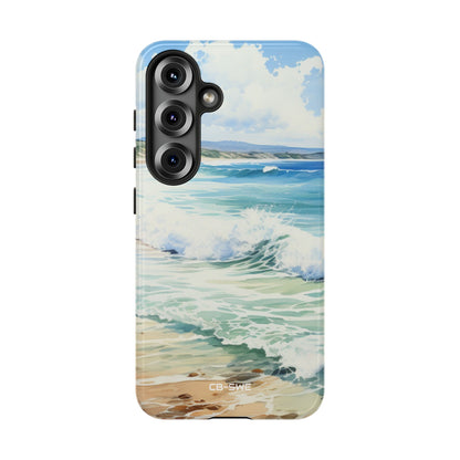 Serene Coastal Watercolors - Samsung Case