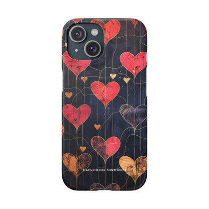 Gradient Heartflow Harmony iPhone 15 - Slim Phone Case