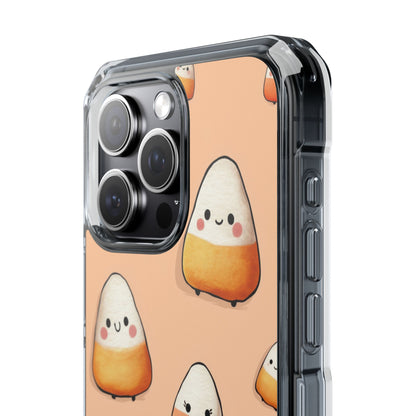 Candy Corn Smiles iPhone Case - Impact
