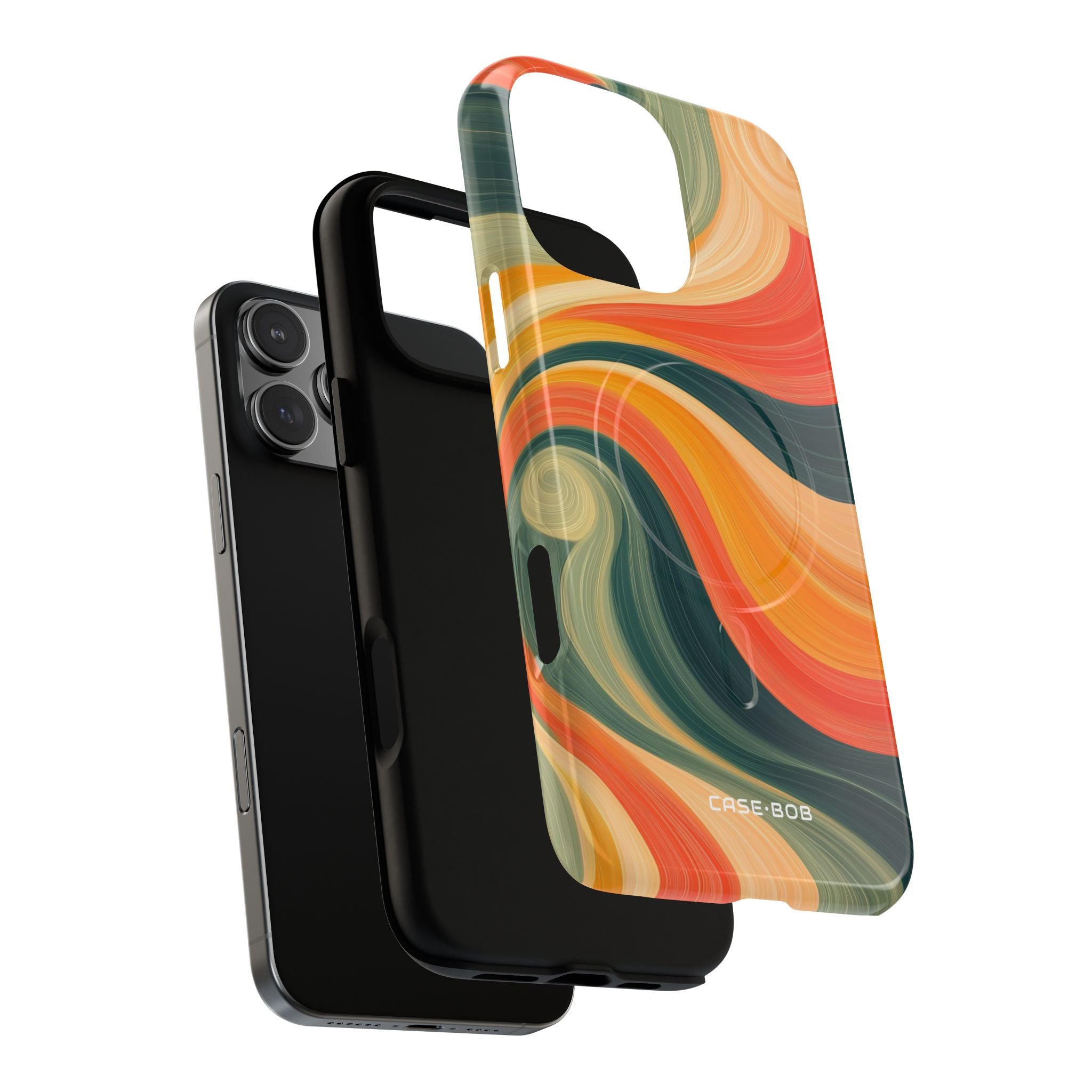 Swirling Ember iPhone 16 Pro Max Case - Tough+