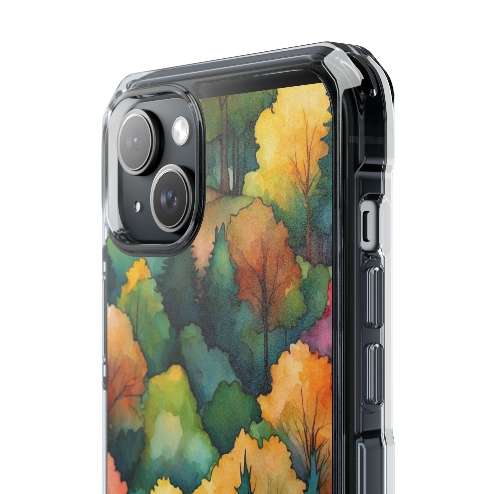 Autumn Leaves Dance iPhone Case - Impact