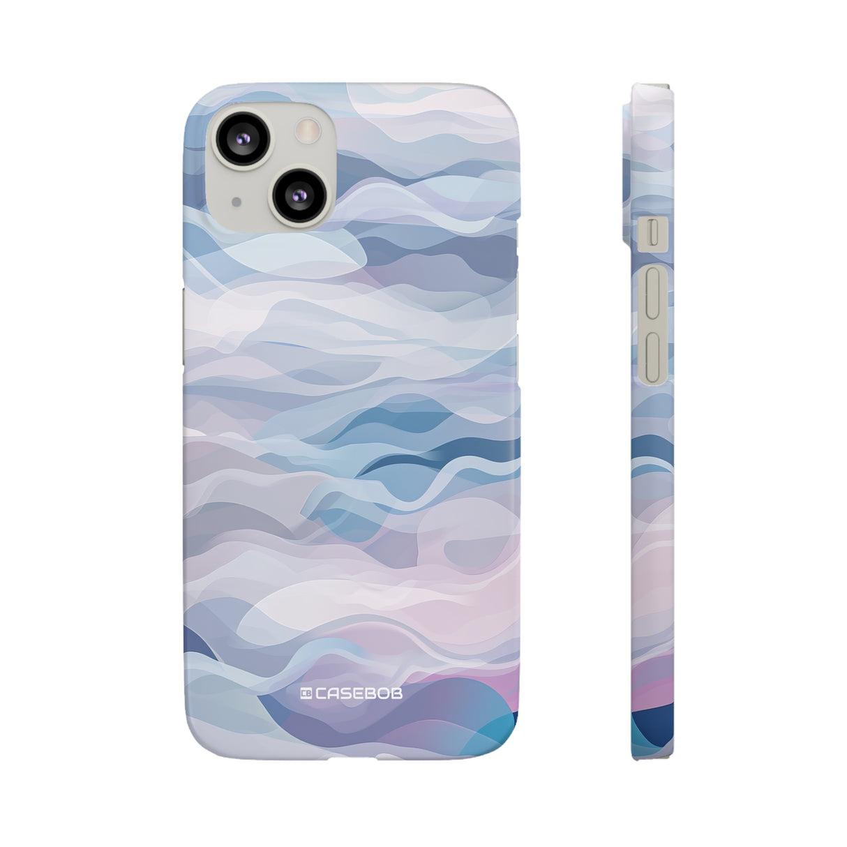 Pantone Serenity Design | Handyhülle für iPhone (Slim Case)