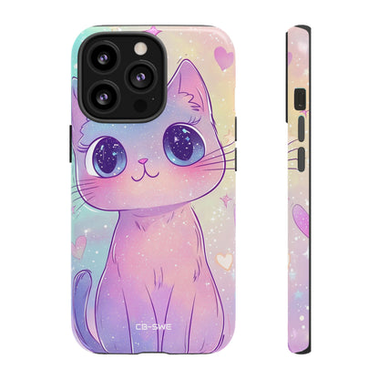 Sparkling Cat Smiles - iPhone Case