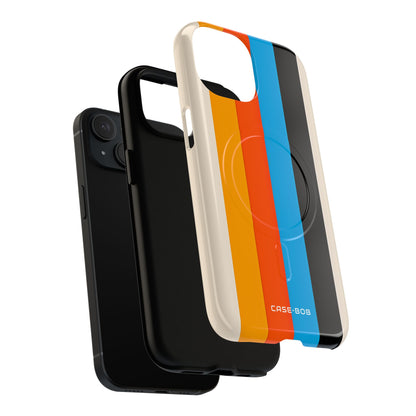 Vivid Stripe Harmony iPhone 15 Case - Tough+