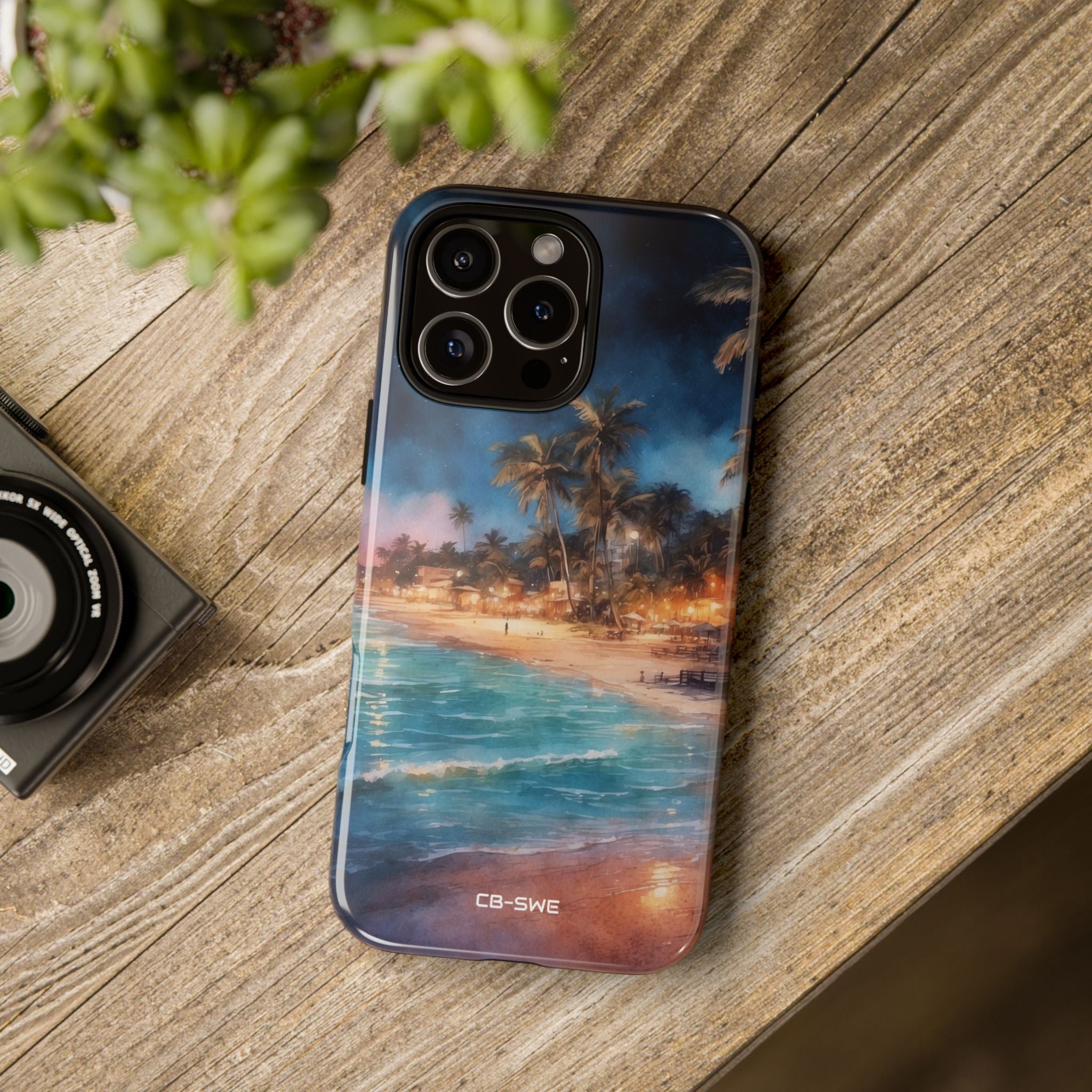 Moonlight Dances Water - iPhone Case