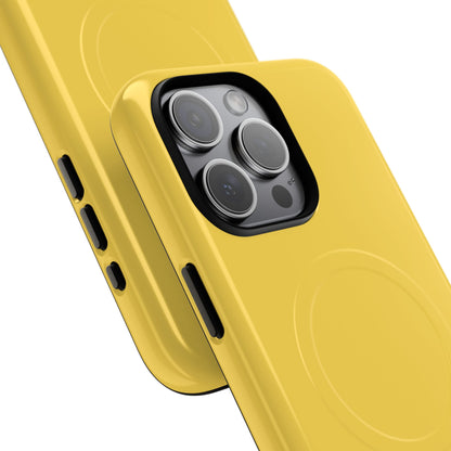 Mustard Yellow - Tough + MagSafe® iPhone 15 Phone Case